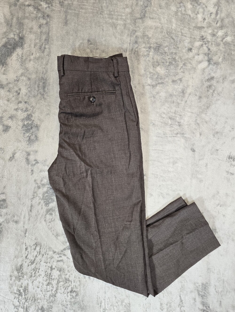 Banana Republic Slim Fit Reda Dress Pants Trousers Size 31x30 Fits 33x30 Brown